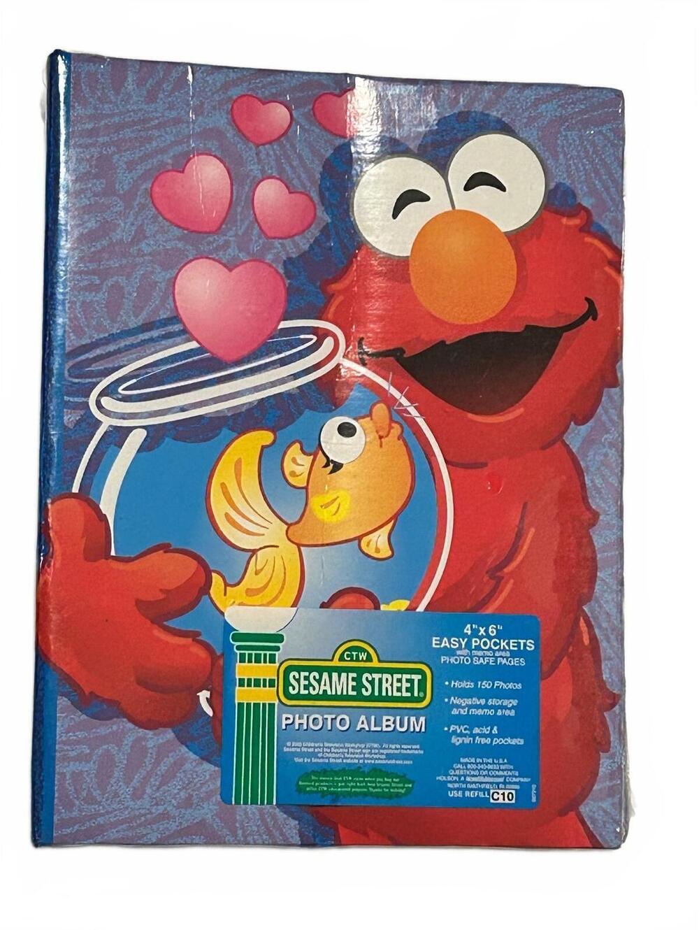 Vintage Elmo's World 4x6 Photo Album NWT